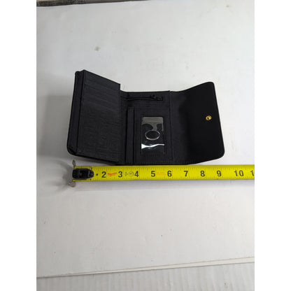 Liz Claiborne Black Wallet With Several Compartments