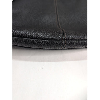 Fossil Crossbody Pebbled Black Leather Purse