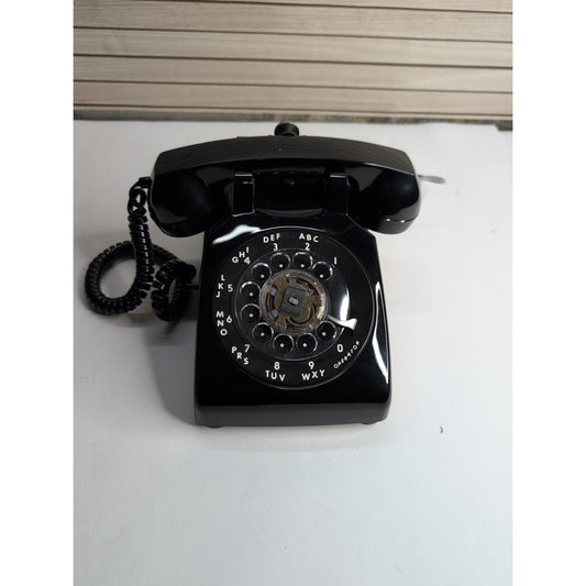 Vintage ITT Dynalec Corp Naval Sea Telephone Type A in Black *Sold As Is*