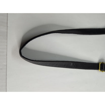 Fossil Crossbody Pebbled Black Leather Purse