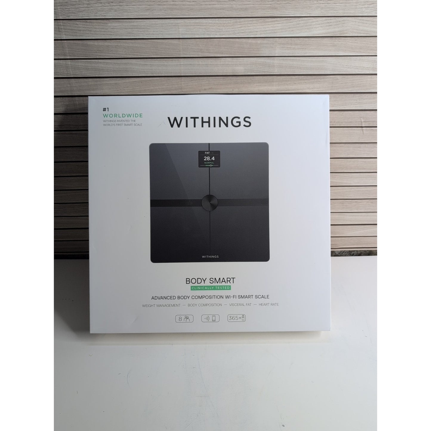 Body Smart Advanced Body Composition Smart Wi-Fi Scale - Black