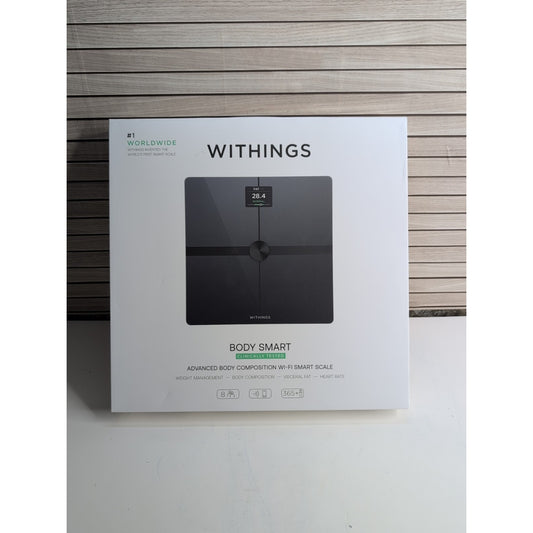 Body Smart Advanced Body Composition Smart Wi-Fi Scale - Black