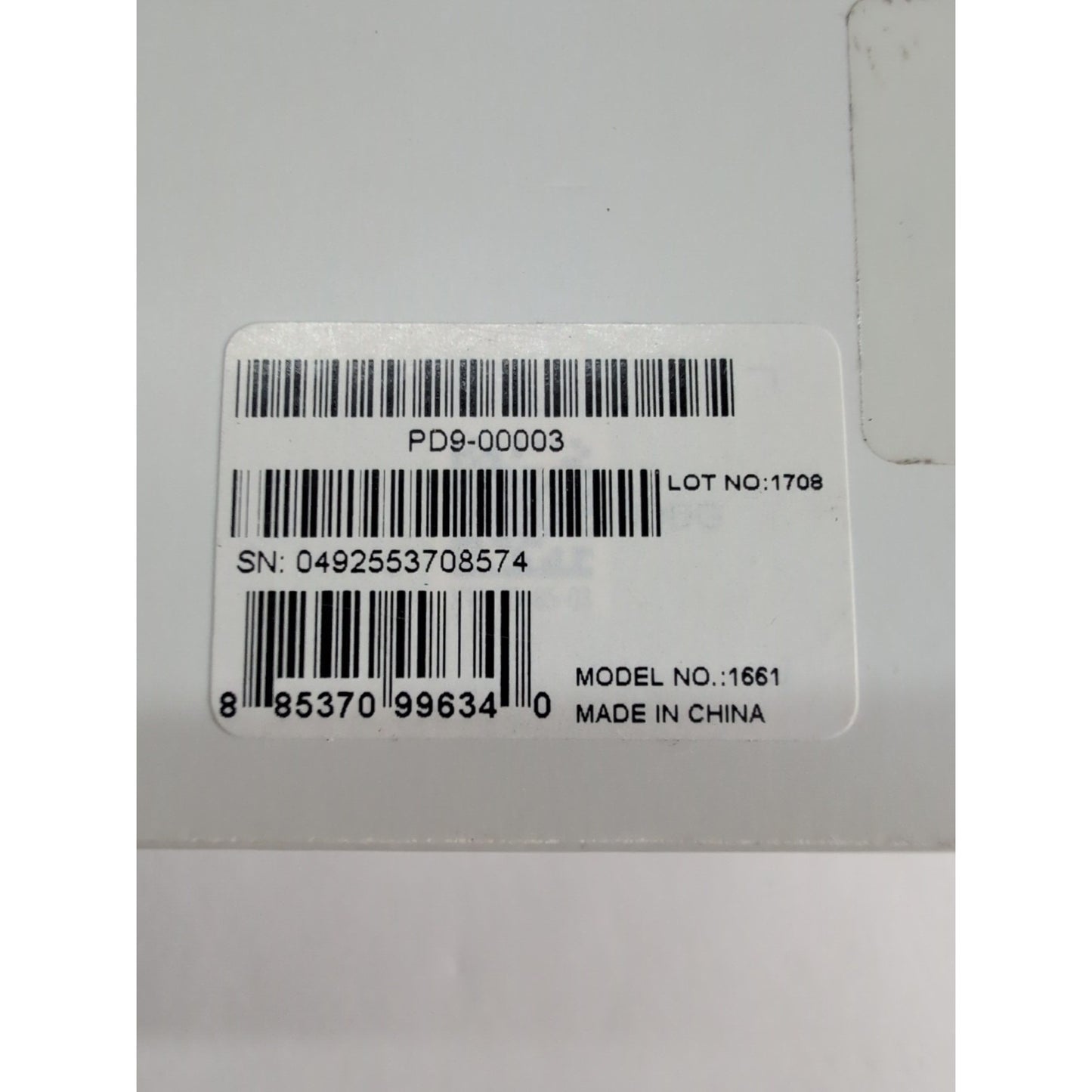 Microsoft 1661 Black Portable Dock Docking Station For Microsoft Surface