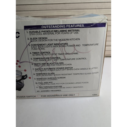 Vintage Aroma Aeromatic Oven AST-850 Turbo W/ Accessories New in Box Fryer Grill