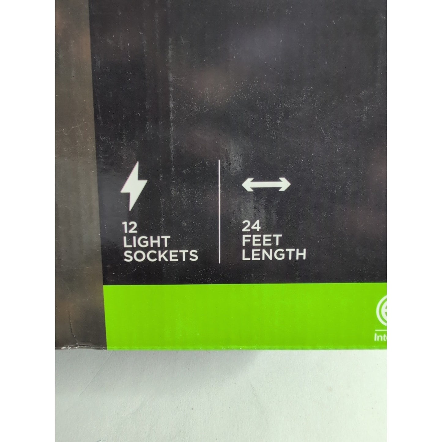 Harbor Breeze 24 ft Plug-In LED Black Outdoor String Light #5187861