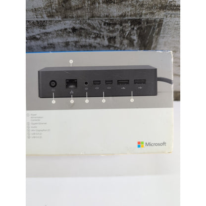 Microsoft 1661 Black Portable Dock Docking Station For Microsoft Surface