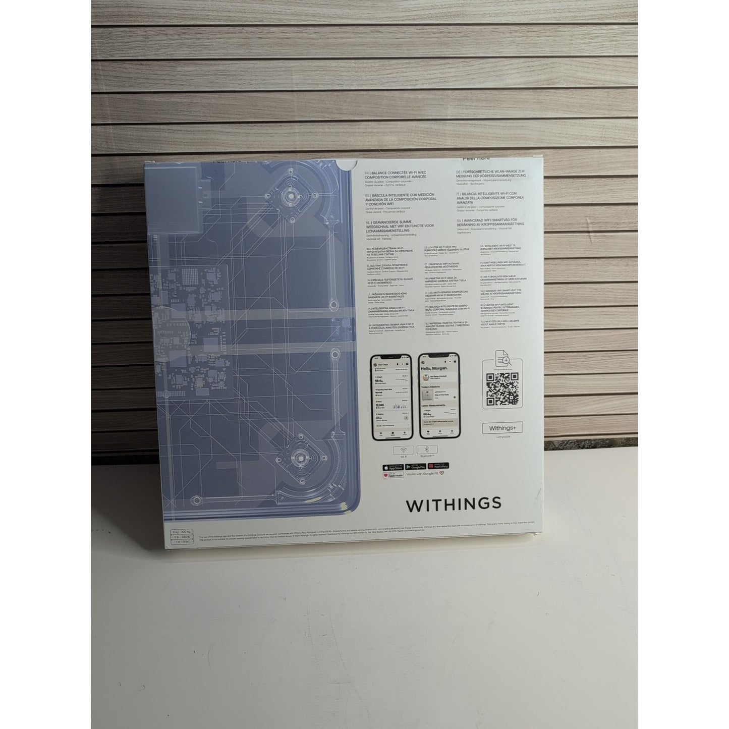 Body Smart Advanced Body Composition Smart Wi-Fi Scale - Black