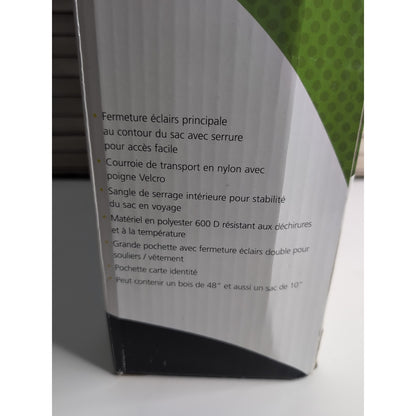 New BagBoy T-450 Wheeled Travel Cover With Padded Top