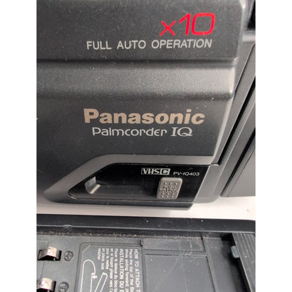 Panasonic PV-IQ403 Palmcorder VHS-C Camcorder Video Camera