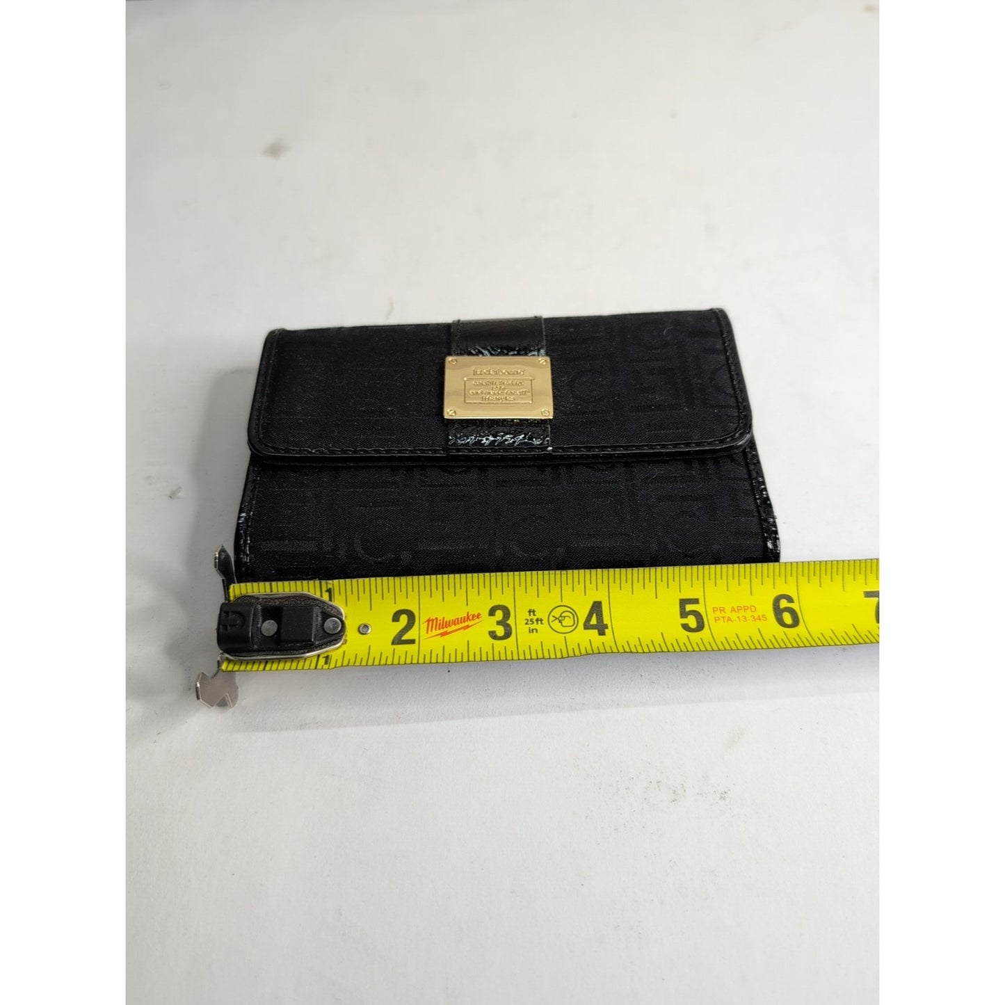Liz Claiborne Black Wallet With Several Compartments
