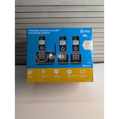 NEW AT&T DLP72362 | 3-Handset Cordless Phones With Bluetooth & Answering System