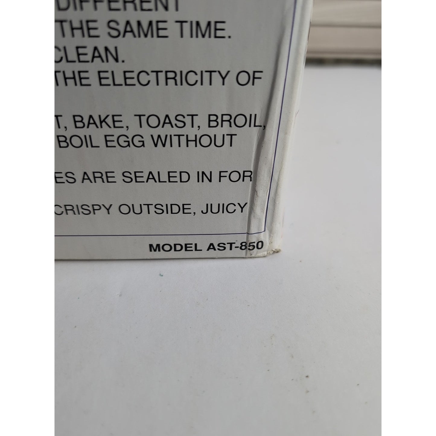 Vintage Aroma Aeromatic Oven AST-850 Turbo W/ Accessories New in Box Fryer Grill