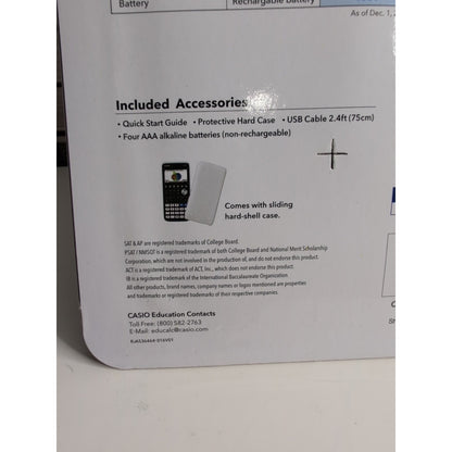 Casio FX-CG50 Graphing Calculator (fx-cg50-l-ih) (fxcg50lih)