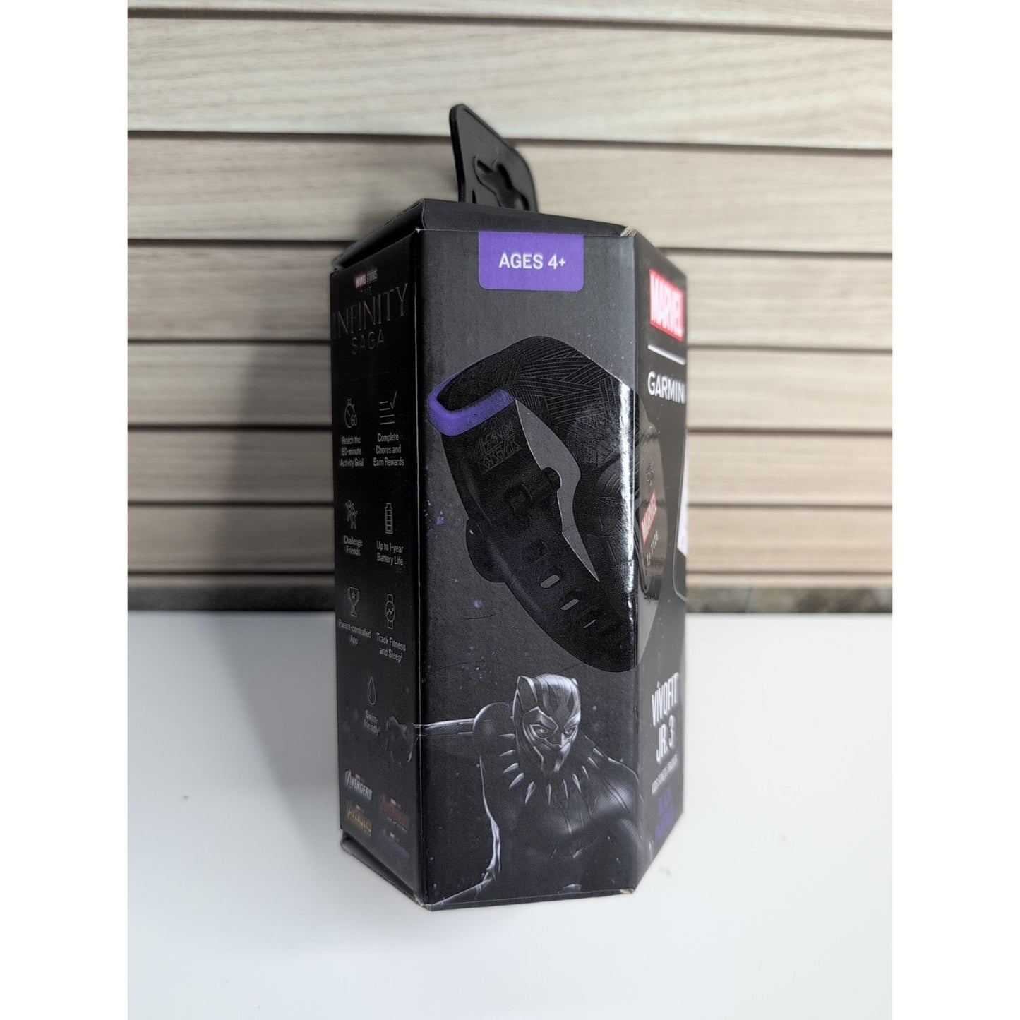 Garmin Vivofit Jr. 3- Marvel/Black Panther-Fitness Tracker Watch