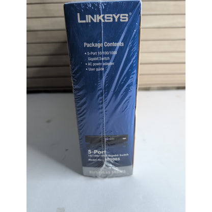 Cisco SD2005 5-Port 10/100/1000 Gigabit Switch - Brand New, Factory sealed