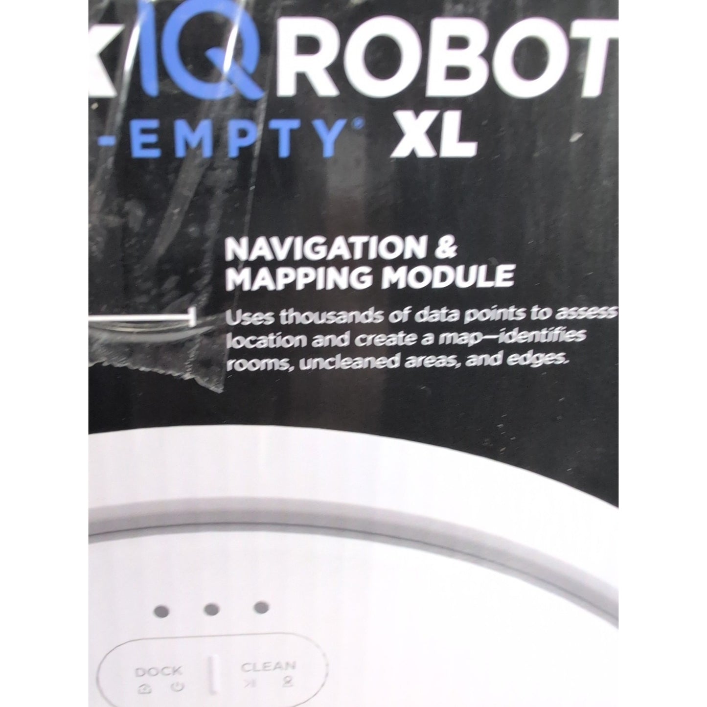 SharkNinja RV2302AE IQ Robot Vacuum with Bagless 60 Day Capacity Base Self Empty