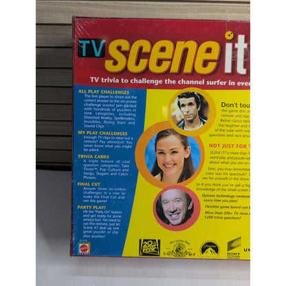 Mattel 2005 TV Scene It? The DVD Game Trivia 100% Complete
