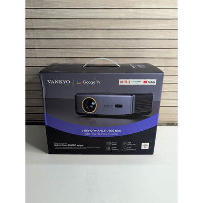 Vankyo V700 Neo 1080P Projector with Google TV and Dolby Audio Full HD