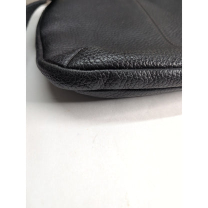Fossil Crossbody Pebbled Black Leather Purse