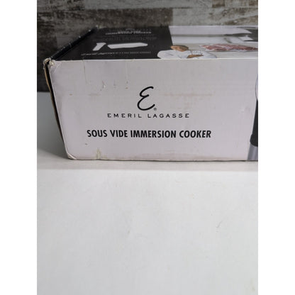 Emeril Lagasse Digital Readout Sous Vide Cooker Immersion Circulator 45210Bk