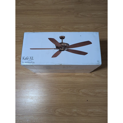 MinkaAire Kafe-XL 5-Blade 60 Energy Star Indoor Ceiling Fan w/ Remote