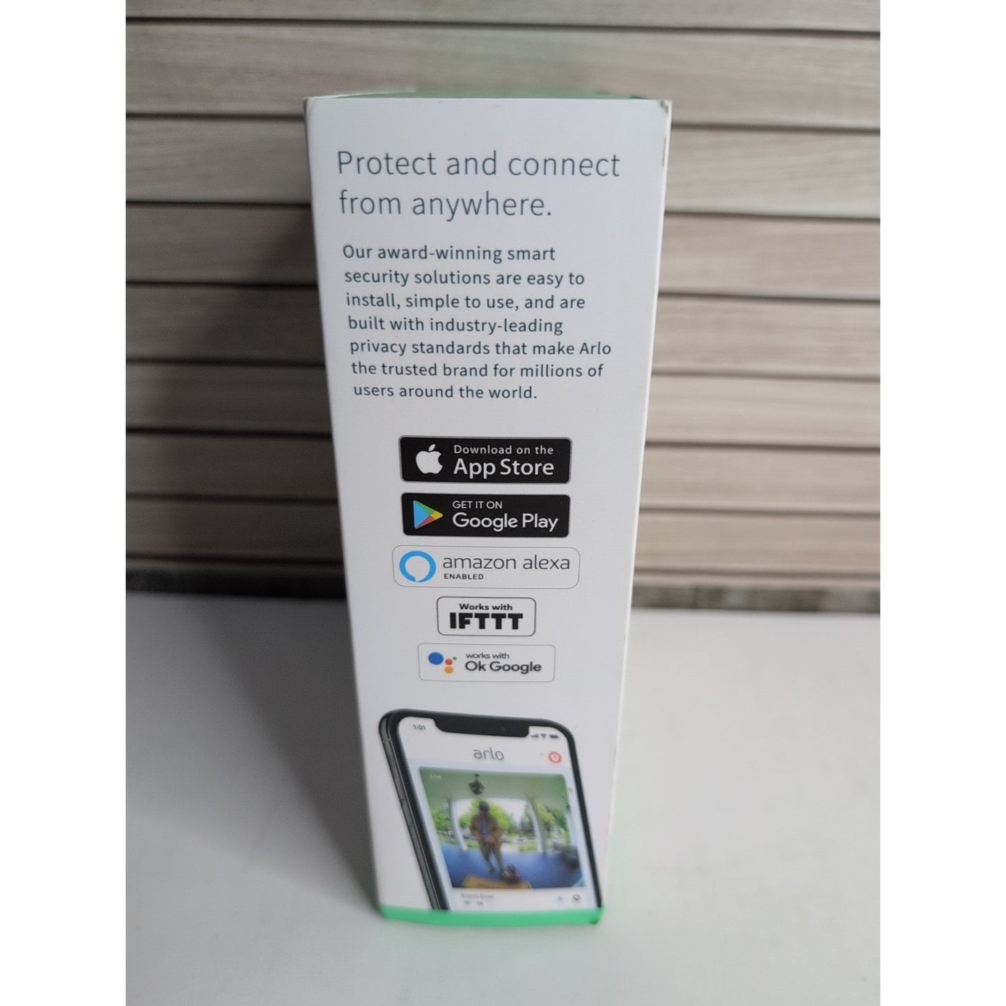 NEW Arlo AVD1001-100NAS Wired Video Doorbell w/ Night Vision 1080P Black 180 NEW