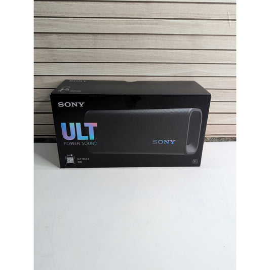 Sony ULT FIELD 3 Wireless Bluetooth Water Resistant Portable Speaker (Black) NEW