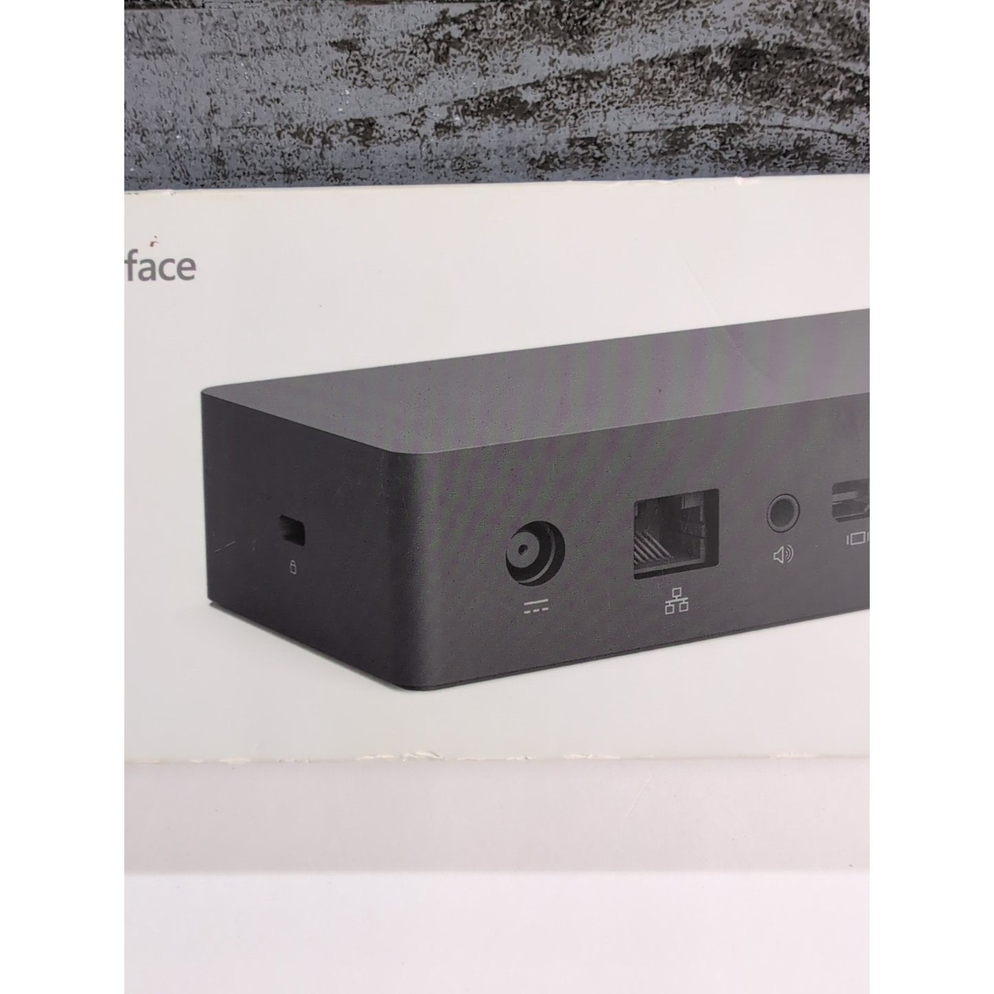 Microsoft 1661 Black Portable Dock Docking Station For Microsoft Surface