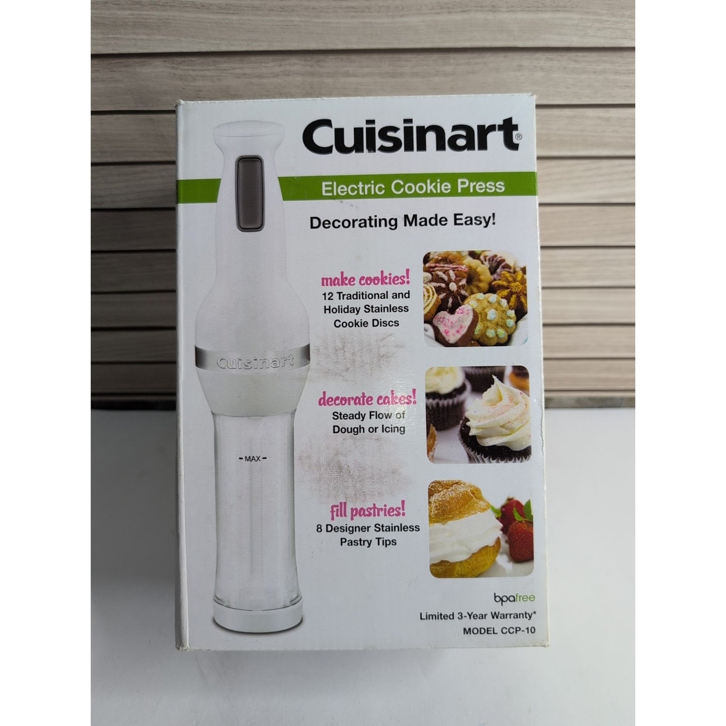 Cuisinart CCP-10 Electric Cookie Press