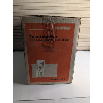 Vintage Toastmaster Continuous Cleaning Oven Broiler 5233