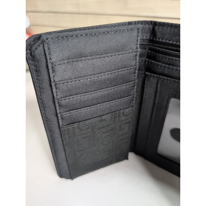 Liz Claiborne Black Wallet With Several Compartments