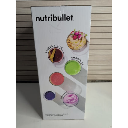 NutriBullet PRO 900W Personal Blender Matte White | Smoothie Maker | New Sealed