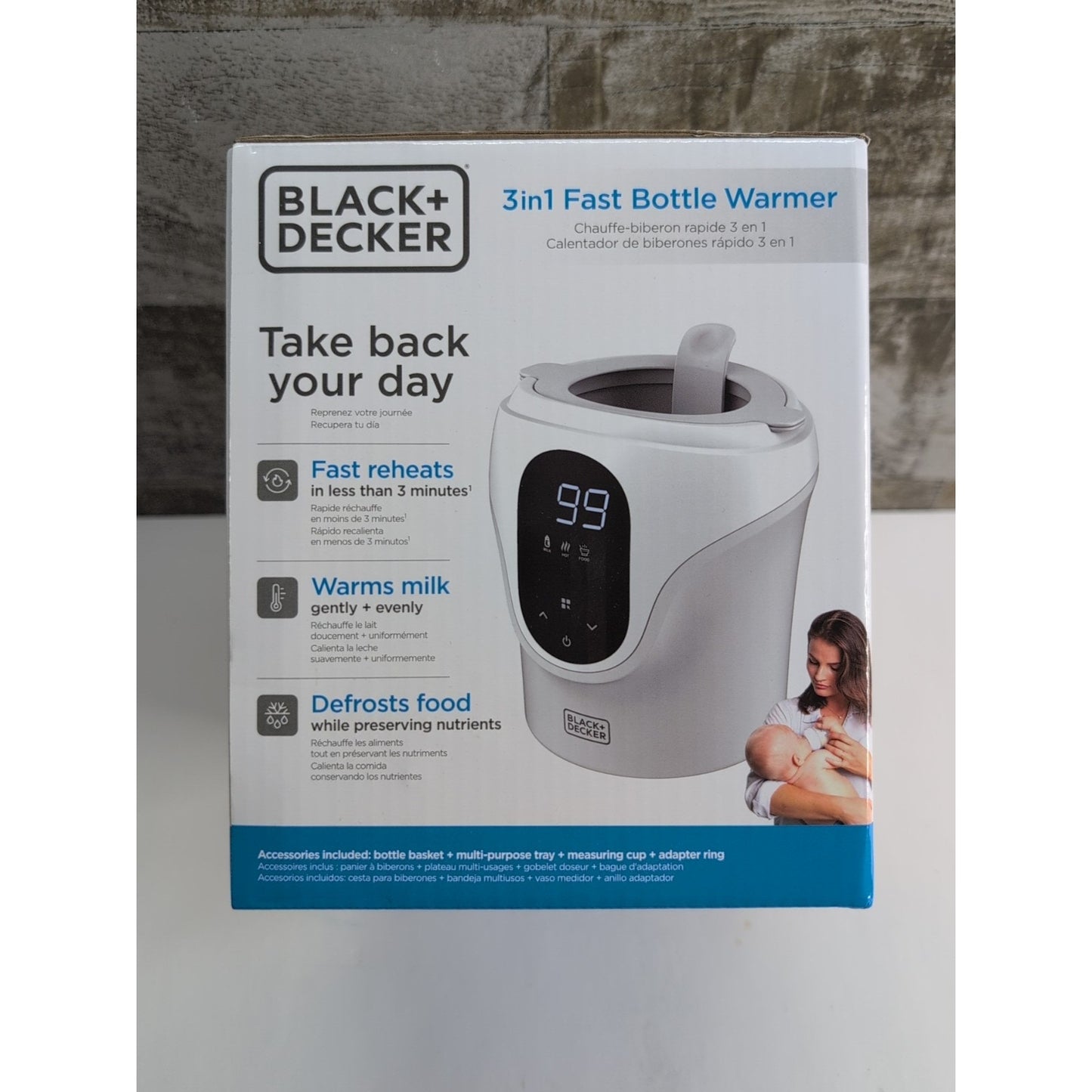 Black & Decker 3-in-1 Fast Baby Bottle Warmer