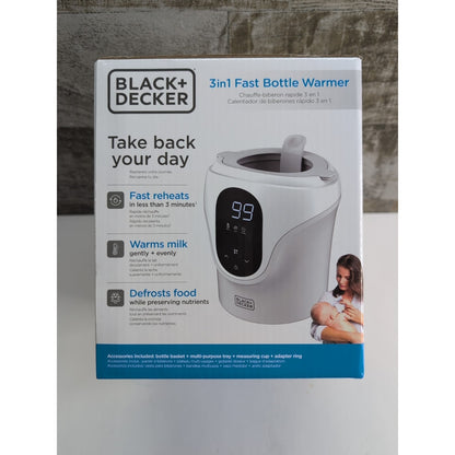 Black & Decker 3-in-1 Fast Baby Bottle Warmer