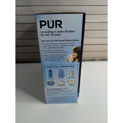 PUR MAX•ION Removes 99% Lead Reduces Chlorine PFM150W White Faucet Filter
