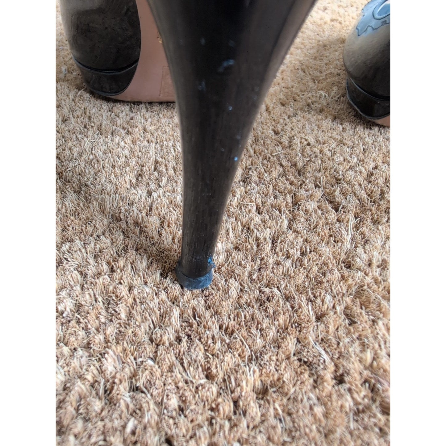 Prada Patent Peep Toe Leather Stiletto Platform Heels Size EU 38