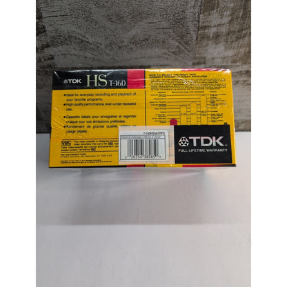 Brand New TDK HS T-160 5 Pack
