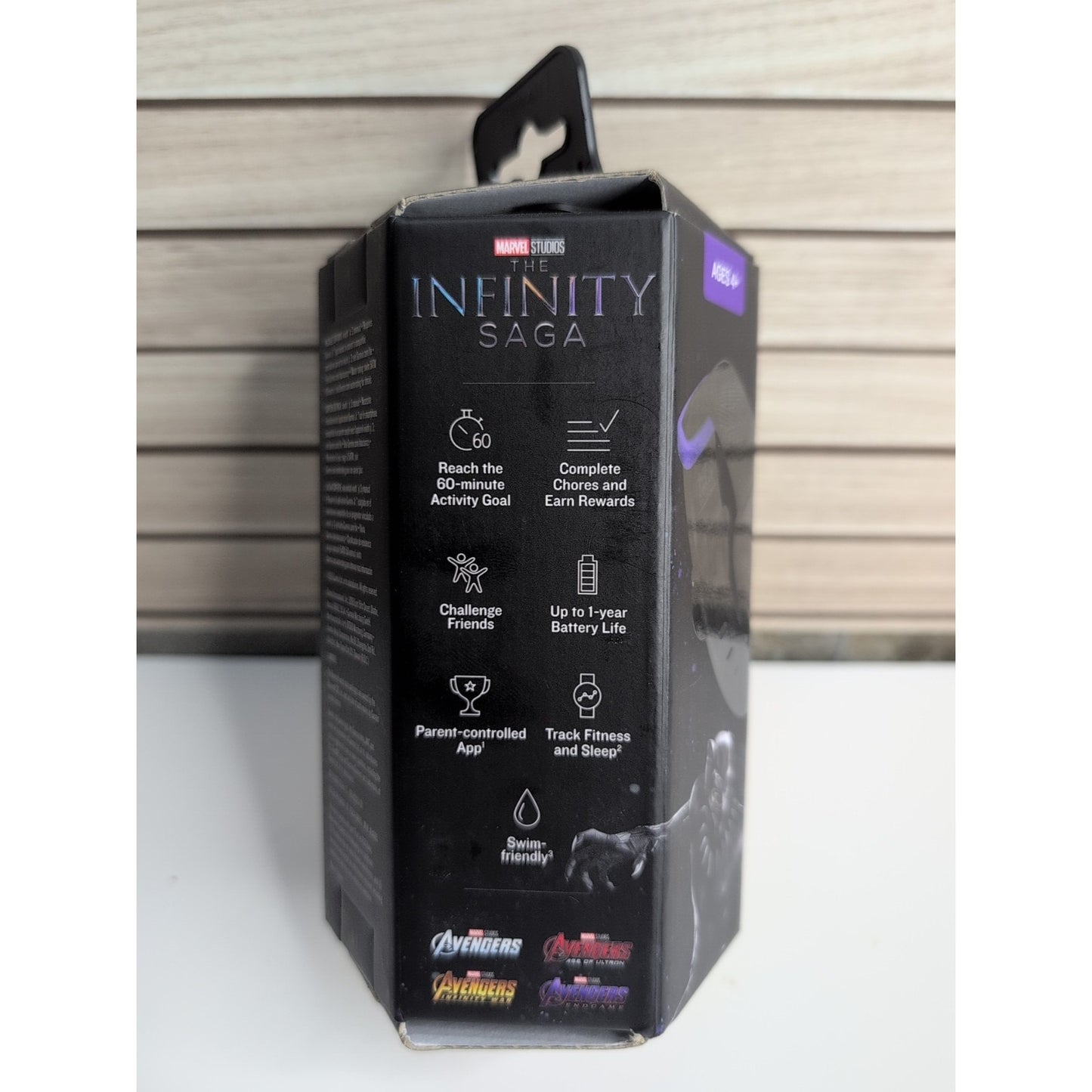 Garmin Vivofit Jr. 3- Marvel/Black Panther-Fitness Tracker Watch