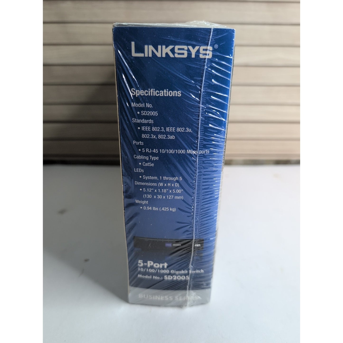 Cisco SD2005 5-Port 10/100/1000 Gigabit Switch - Brand New, Factory sealed