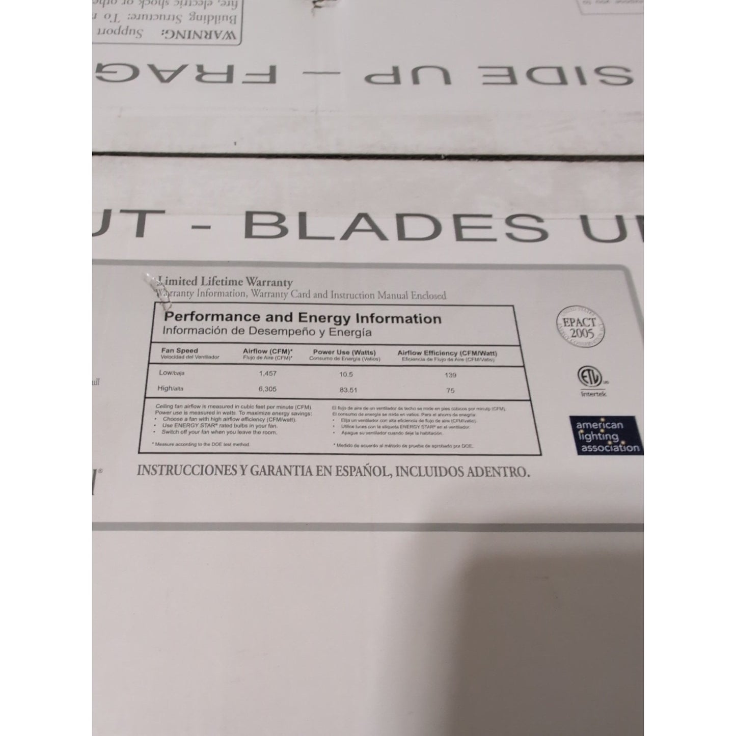 MinkaAire Kafe-XL 5-Blade 60 Energy Star Indoor Ceiling Fan w/ Remote