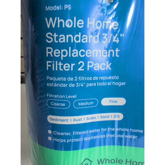 Culligan P5 Sediment Water Filter Replacement Cartridges 1 Pk Of 2 8000 Gallons