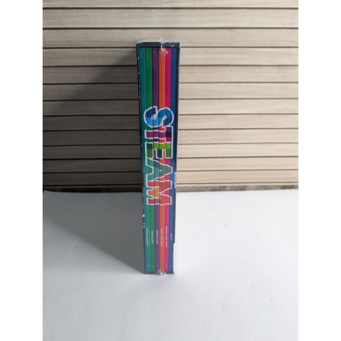 Brand New Factory Sealed Brain Games Steam 6 Dyanmic Book Box Set Experiments