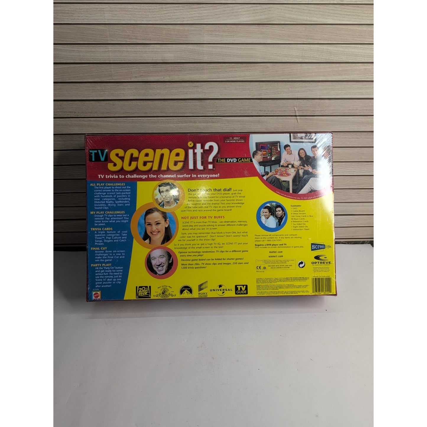 Mattel 2005 TV Scene It? The DVD Game Trivia 100% Complete