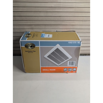 New Never Installed Hampton Bay 1002075193 70 CFM Bathroom Ventilation Fan