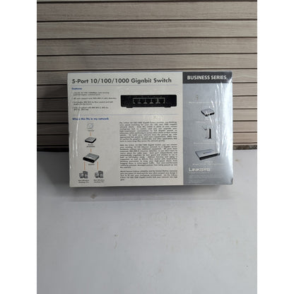 Cisco SD2005 5-Port 10/100/1000 Gigabit Switch - Brand New, Factory sealed