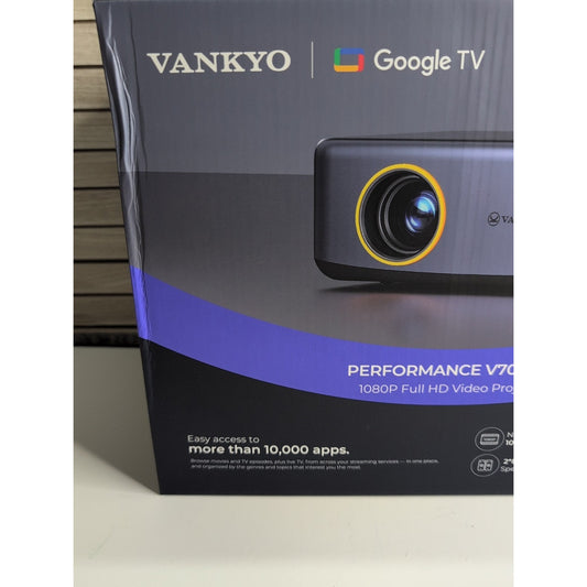 Vankyo V700 Neo 1080P Projector with Google TV and Dolby Audio Full HD