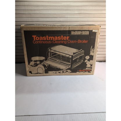 Vintage Toastmaster Continuous Cleaning Oven Broiler 5233