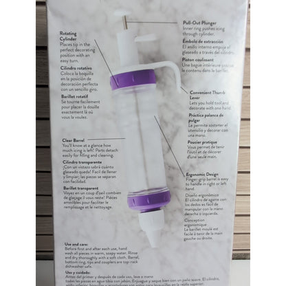 Wilton Dessert Decorator Plus Cake Decorating Tool, Cake Icing Tool