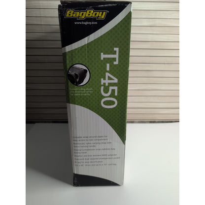 New BagBoy T-450 Wheeled Travel Cover With Padded Top