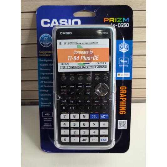Casio FX-CG50 Graphing Calculator (fx-cg50-l-ih) (fxcg50lih)